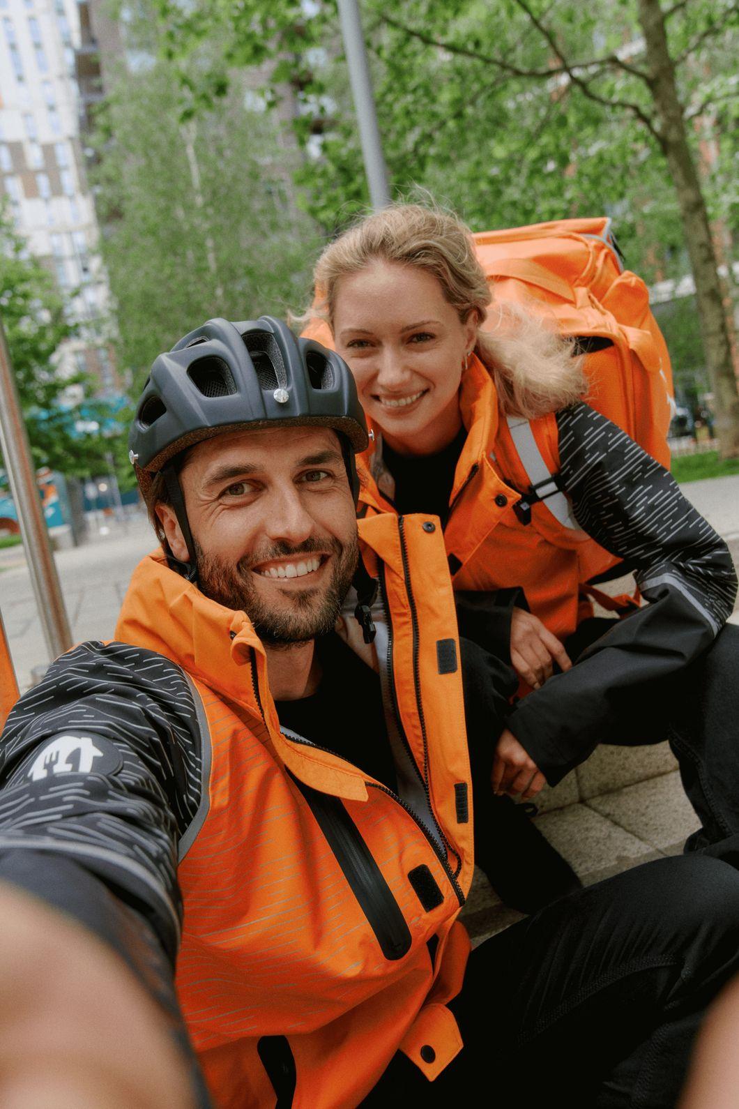 Just Eat Couriers in the United Kingdom