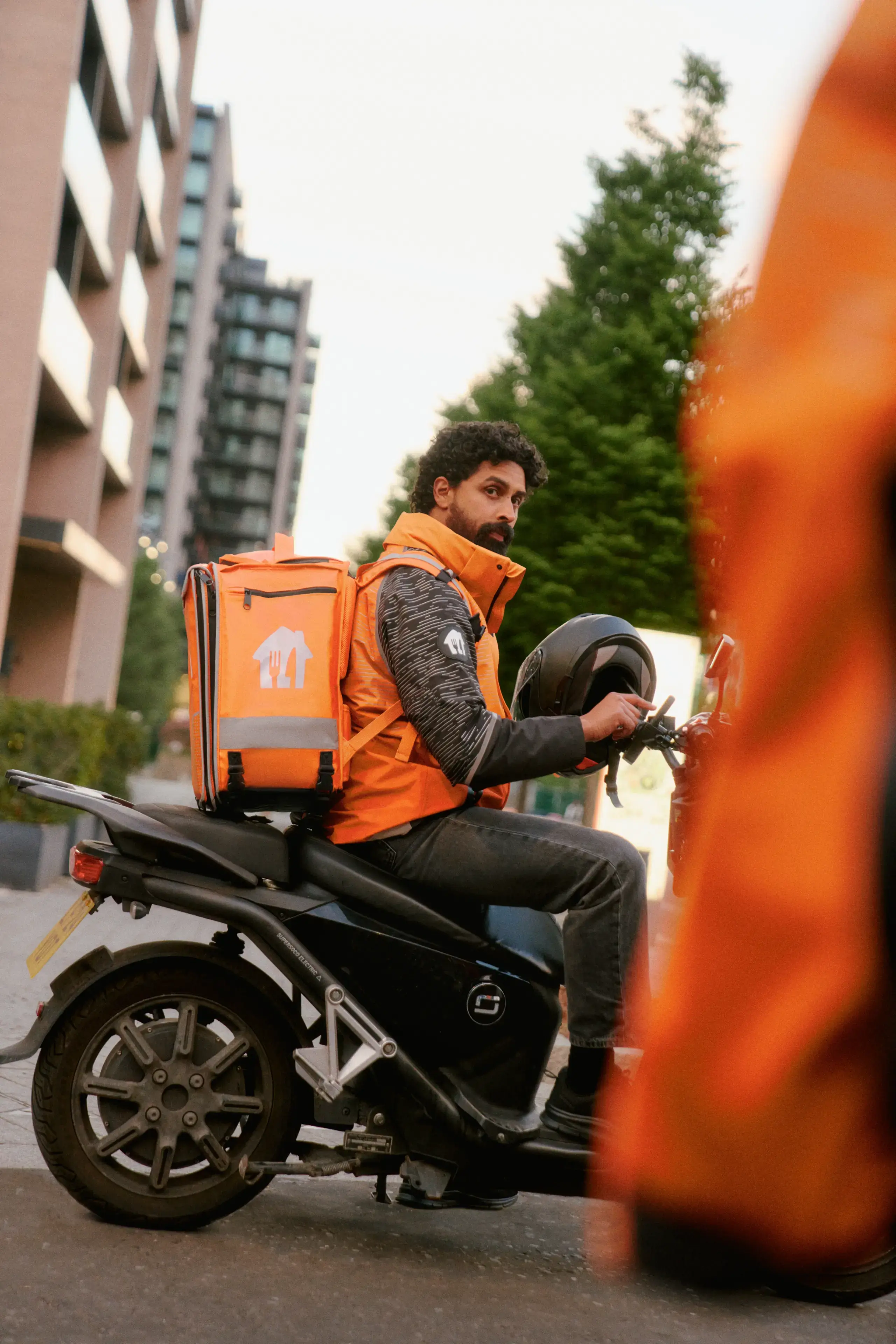 Lieferando.de couriers in Germany